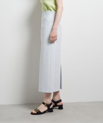 ストレッチポンチタイトスカート | LANVIN en Bleu (Women)/ランバン