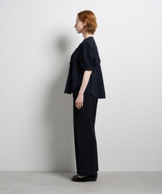 トリアセローンパフスリーブブラウス | LANVIN en Bleu (Women 