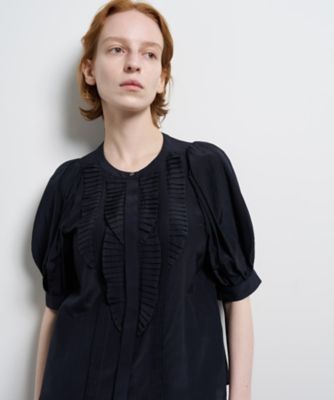 トリアセローンパフスリーブブラウス | LANVIN en Bleu (Women