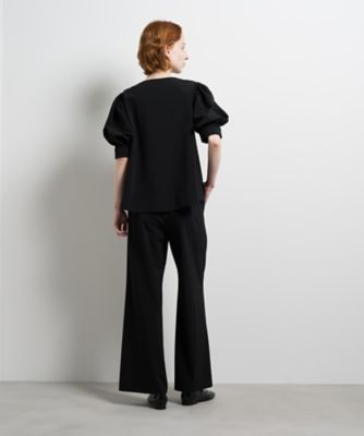BORDERS at BALCONY  三越伊勢丹別注 ギャザースリーブトップス BORDERS at BALCONY (Women) / ボーダーズアットバルコニー TOP