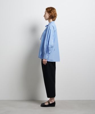 シルキータイプライターボウタイリボンブラウス | LANVIN en Bleu