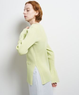 Eaphi RIB CUFFS CARDIGAN リブカフスカーディガン リブカフスカーディガン | LANVIN en Bleu (Women)/ランバン オン