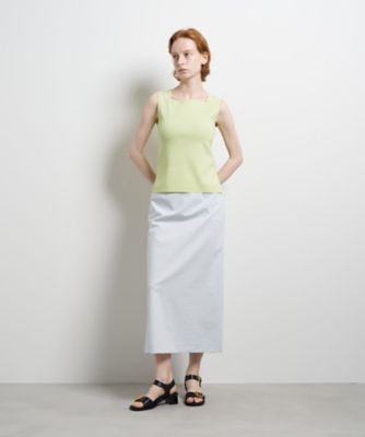 スクエアネックノースリーブニット | LANVIN en Bleu (Women)/ランバン