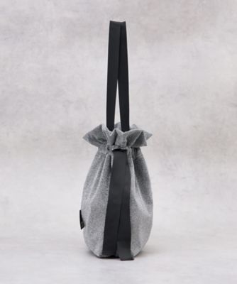 ラメグログランギャザーバッグ | LANVIN en Bleu (Women)/ランバン