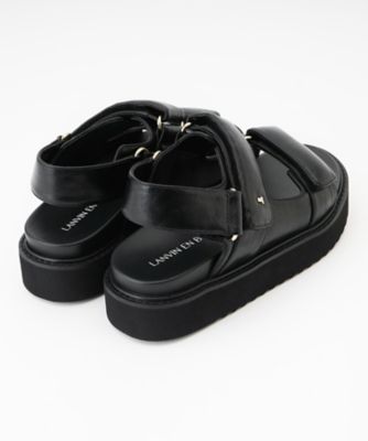 パデットフラットサンダル | LANVIN en Bleu (Women)/ランバン オン
