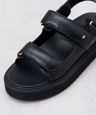 パデットフラットサンダル | LANVIN en Bleu (Women)/ランバン オン 
