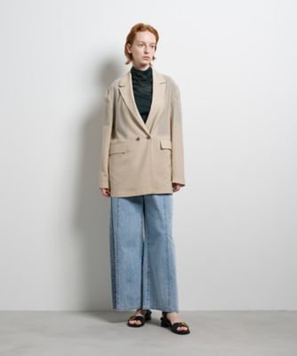 【極美品】ランバンオンブルー スーツ〈ジャケット38•スカート36〉 シアーウールテーラードジャケット | LANVIN en Bleu (Women)/ランバン