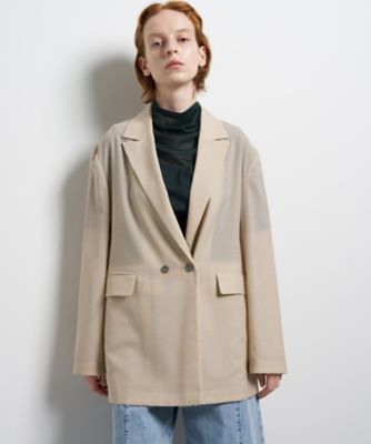 シアーウールテーラードジャケット | LANVIN en Bleu (Women)/ランバン