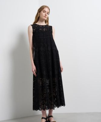 VALENTINO レース ワンピース コットン RED VALENTINO レースワンピース 花柄刺繍入り - メルカリ
