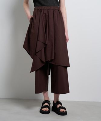 aibanさま 専用 アシンメトリーレイヤードパンツ | LANVIN en Bleu (Women)/ランバン