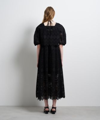 venit コットンレースエンブロダイアリーブラウス エンブロイダリーコットンレースブラウス | LANVIN en Bleu (Women