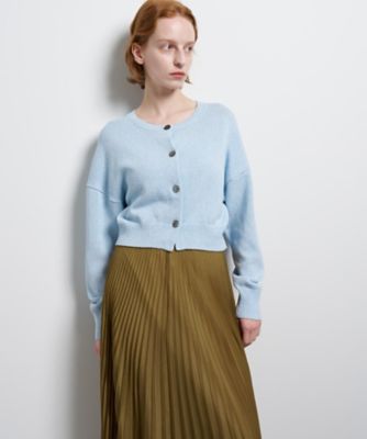 ＜LANVIN en Bleu (Women)＞メランジニットカーディガン