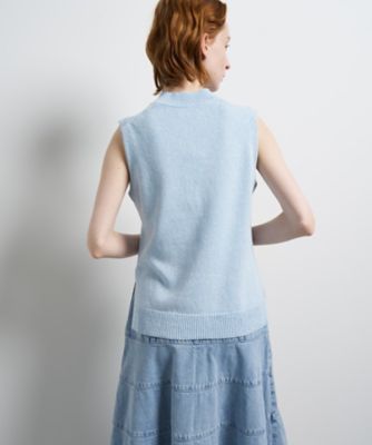 シャツ/ブラウス(半袖/袖なし) 新品 ランバン オン ブルー トップス 