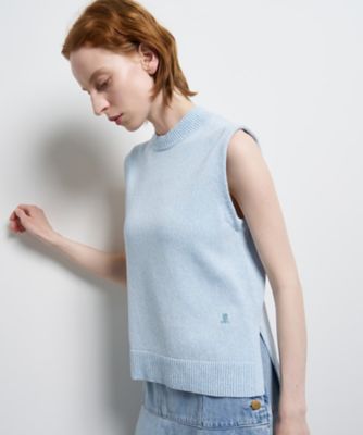 メランジノースリーブニット | LANVIN en Bleu (Women)/ランバン オン