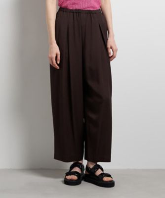 ＜LANVIN en Bleu (Women)＞タックカーブパンツ