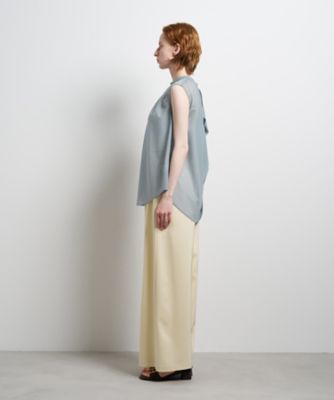 シアートリコットバックドレープブラウス | LANVIN en Bleu (Women