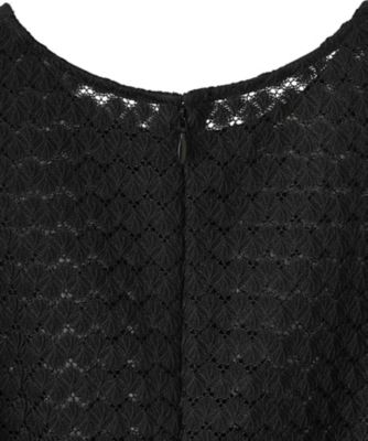 ペプラムレースブラウス | LANVIN en Bleu (Women)/ランバン オン 