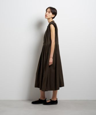 ナイロンタッサータックワンピース | LANVIN en Bleu (Women)/ランバン
