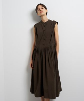 ナイロンタッサータックワンピース | LANVIN en Bleu (Women)/ランバン