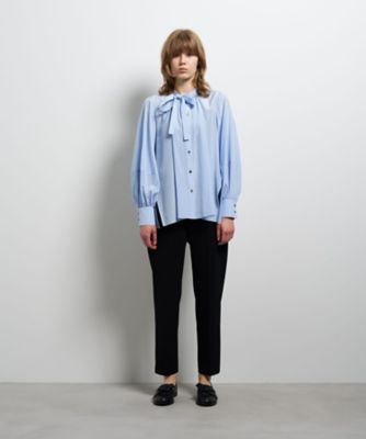 トリアセローンボウタイリボンブラウス | LANVIN en Bleu (Women