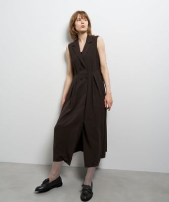 ノースリーブトレンチワンピース | LANVIN en Bleu (Women)/ランバン