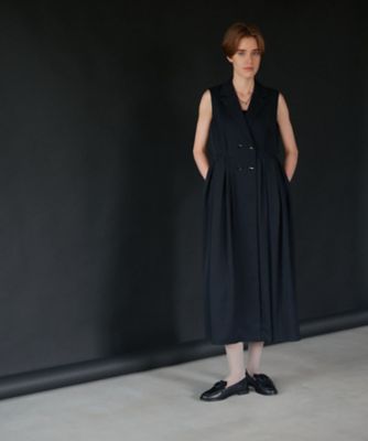 ノースリーブトレンチワンピース | LANVIN en Bleu (Women)/ランバン