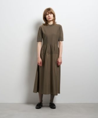 ニットコンビフレアワンピース | LANVIN en Bleu (Women)/ランバン