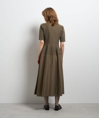 ニットコンビフレアワンピース | LANVIN en Bleu (Women)/ランバン
