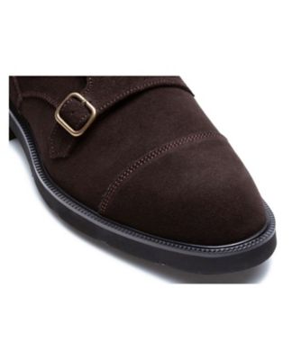 ＲＥＧＡＬ　３７ＨＬ　ダブルモンク（ＧＯＲＥ－ＴＥＸ　フットウェア）　ダークブラウンスエード　ビジネスシューズ