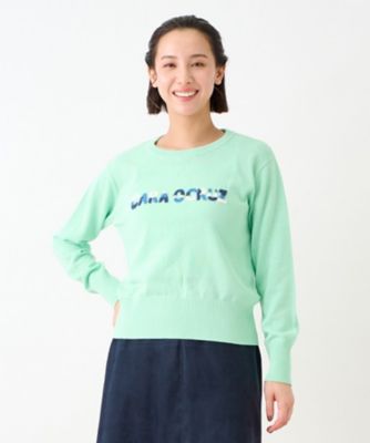 ＜CARA O CRUZ (Women)＞ロゴセーター