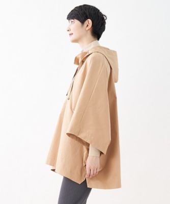 Chloé フード付きポンチョ グレー・ホワイト Chloé フード付きポンチョ グレー・ホワイト