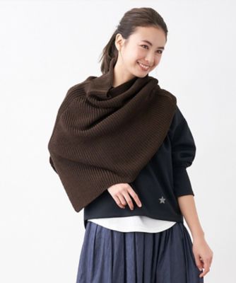 CARA O CRUZ (Women)/キャラ・オ・クルス ニットポンチョ