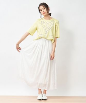 ネクタイのトロンプルイユＴシャツ