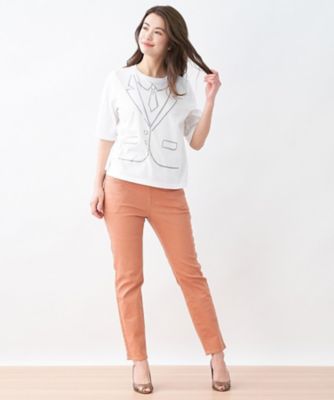ネクタイのトロンプルイユＴシャツ