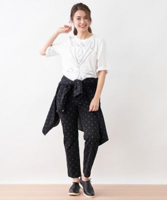 ネクタイのトロンプルイユＴシャツ