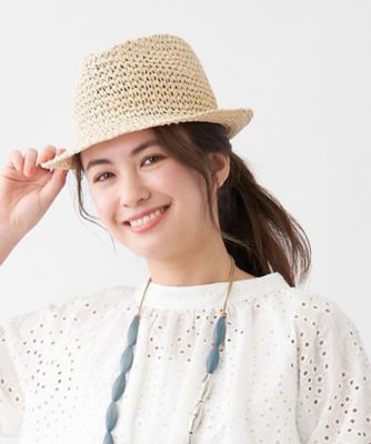 ＜CARA O CRUZ (Women)＞中折れハット
