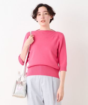 ＜CARA O CRUZ (Women)＞ボートネックニット