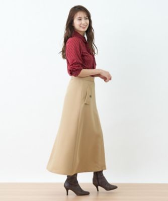 洗える　ロングスカート