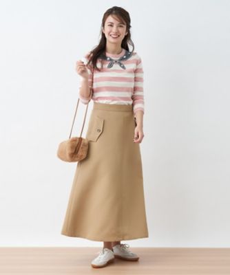 洗える　ロングスカート