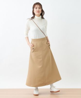 洗える　ロングスカート