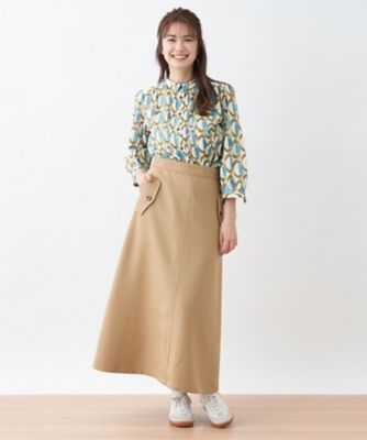 洗える　ロングスカート