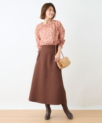 洗える　ロングスカート