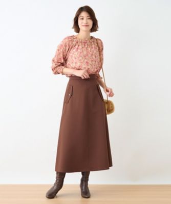 洗える　ロングスカート