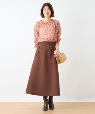 洗える　ロングスカート
