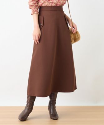 洗える　ロングスカート