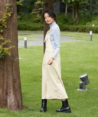 ＜CARA O CRUZ (Women)＞コーデュロイのサロペットスカート