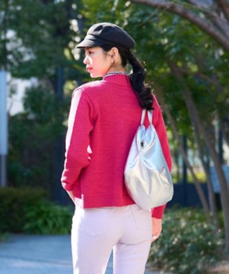 ハイネックカーディガン | CARA O CRUZ (Women)/キャラ・オ・クルス