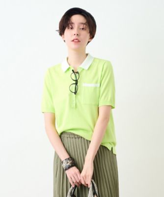 ＜CARA O CRUZ (Women)＞洗える　ポロニット