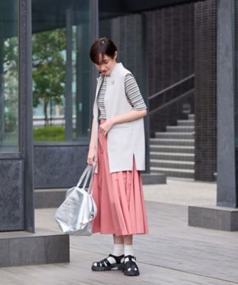 洗えるロングジレ