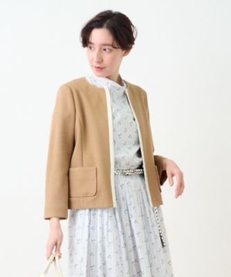 【セレモニー】ノーカラージャケット